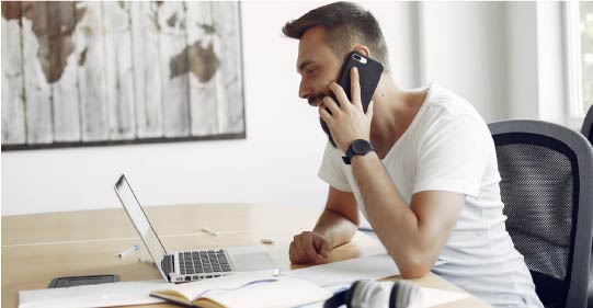 apprendre par téléphone une langue